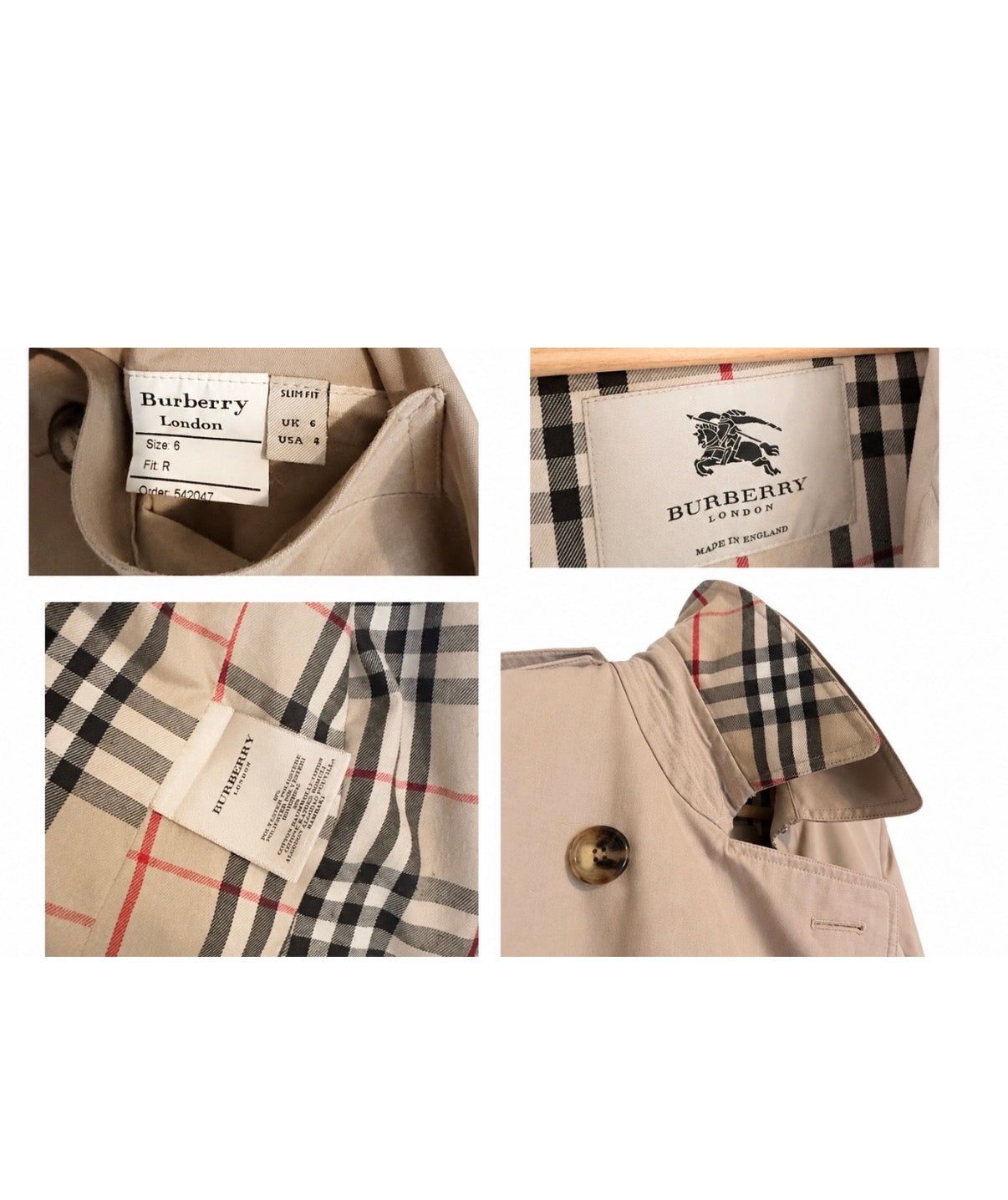 Classic Burberry Trench Coat