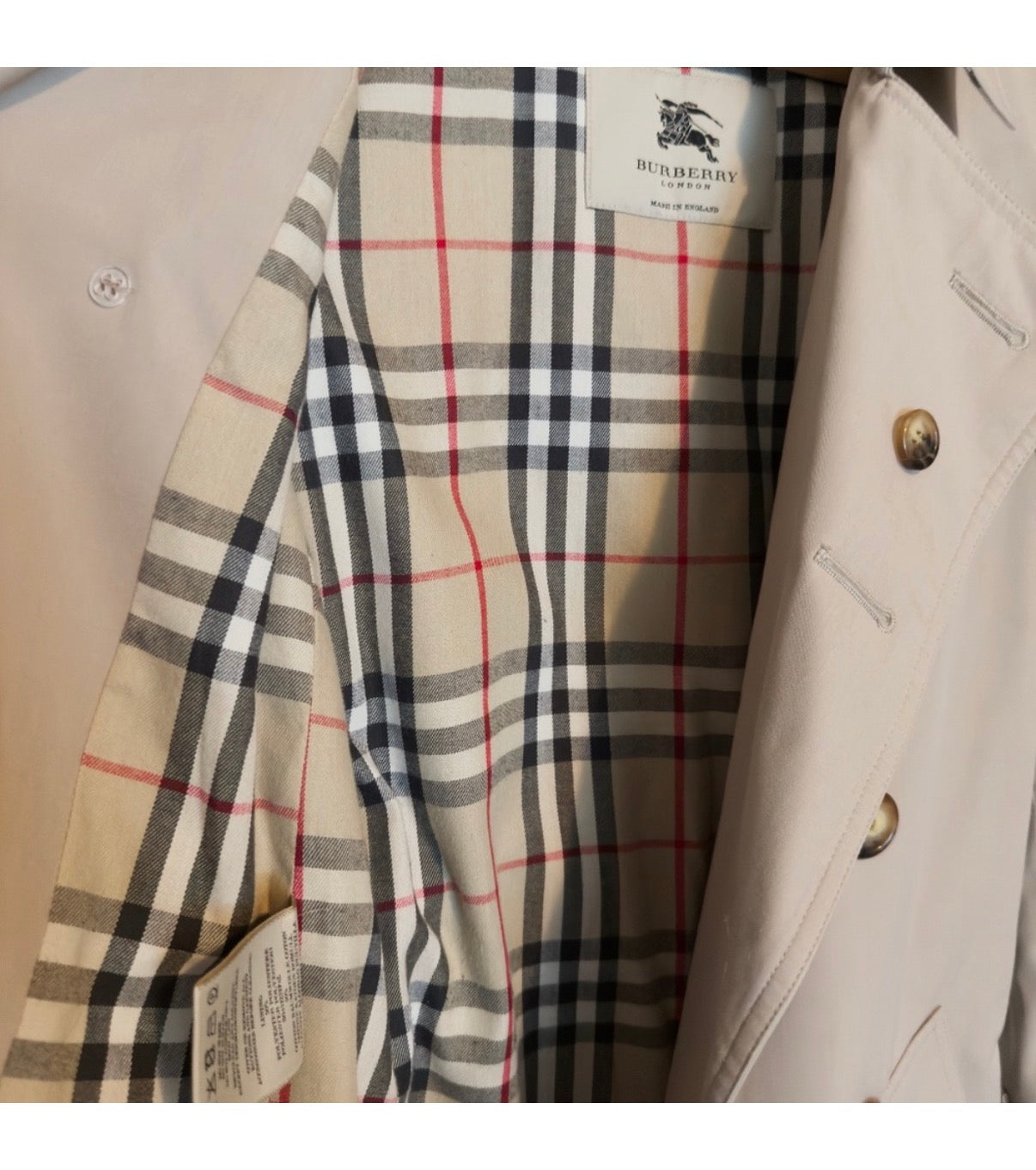 Classic Burberry Trench Coat
